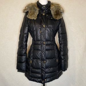 Winter Puffer Coat w/ Cozy Faux Fur Lined Hood